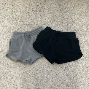 Wild Fable Bundle Black and Gray Athletic Shorts Size M